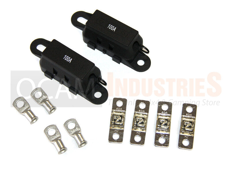100A FUSE KIT for dual battery installations, FK-ST-100