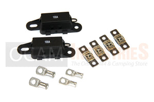100A FUSE KIT for dual battery installations, FK-ST-100