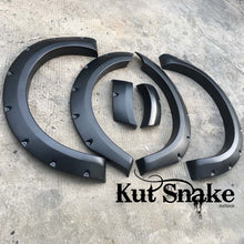 Load image into Gallery viewer, Kut Snake Flares Front Set for GWM Cannon 2019-Current, ABS, (#61), Fronts Only
