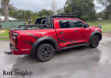 Load image into Gallery viewer, Kut Snake Flares Front Set for GWM Cannon 2019-Current, ABS, (#61), Fronts Only
