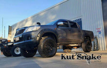 Load image into Gallery viewer, Kut Snake Flares Front Set for Toyota Hilux N70 09/2011-15 SR SR5 Front Wheels Slimline ABS (Code #34)
