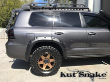 Load image into Gallery viewer, Kut Snake Flares Front Set for Toyota Landcruiser 200 Series ABS Smooth Finish (#38) Fronts Only
