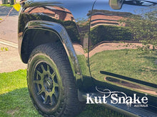 Load image into Gallery viewer, Kut Snake Flares Front Set for Toyota Landcruiser 300 Series Smooth ABS No-Drilling - Fronts only

