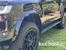Load image into Gallery viewer, Kut Snake Flares Front Set for Toyota Landcruiser 300 Series Smooth ABS No-Drilling - Fronts only
