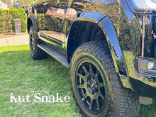 Load image into Gallery viewer, Kut Snake Flares Front Set for Toyota Landcruiser 300 Series Smooth ABS No-Drilling - Fronts only
