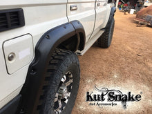 Load image into Gallery viewer, Kut Snake Flares Front Set for Toyota Landcruiser 76 Series, Front Wheels 2007-on #10
