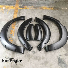Load image into Gallery viewer, Kut Snake Flares Front Set for Nissan Navara NP300 2015-02/2021, ABS Slimline 50mm, Front Wheels (Code #46)
