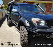 Load image into Gallery viewer, Kut Snake Flares Front &amp; Rear Set for Ford Ranger PJ PK 2007-2011 ABS Full Set (Code #22)
