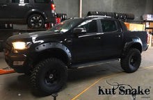 Load image into Gallery viewer, Kut Snake Flares Front Set for Ford Ranger PX PXMKII 2011-2018 Front Wheels Slimline 58mm ABS (Code #18/18)
