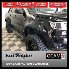 Load image into Gallery viewer, Kut Snake Flares Front &amp; Rear Set for Ford Ranger PX 2011-2018 Monster Smooth Finish (Code #3/3)
