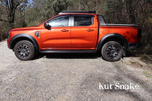 Load image into Gallery viewer, Kut Snake Flares for Ford Ranger NextGen 06/2022-On, Wildtrak, ABS, No-Drilling, Complete Set, Unpainted

