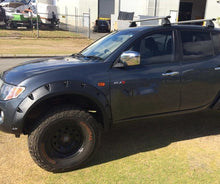 Load image into Gallery viewer, Kut Snake Flares Front Set for Mitsubishi Triton ML MN 2006-04/2015, Front Wheels, 95mm ABS (Code #8)
