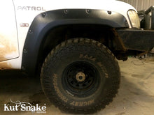 Load image into Gallery viewer, Kut Snake Flares Front Set for Nissan Patrol GU Series All Models ABS 75mm, Front Set (Code #23)
