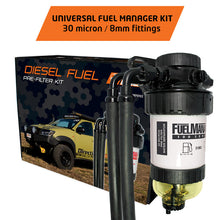 Load image into Gallery viewer, Fuel Manager Pre-Filter Kit - Universal 30Mic Pre Filter 8mm Kit, FM804DPK
