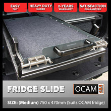 Load image into Gallery viewer, OCAM Portable Camping Fridge or Freezer Tilt Slider Tray 750mm x 470mm
