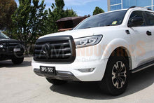 Load image into Gallery viewer, Front Black Grille Cover Chrome Delete for GWM Cannon 2020+
