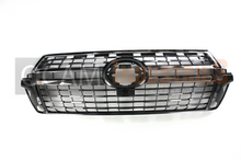Load image into Gallery viewer, Front Mesh Grille for Toyota Landcruiser 200 Series 2015-21 Gun Metal Grey and Chrome
