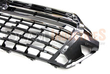 Load image into Gallery viewer, Front Mesh Grille for Toyota Landcruiser 200 Series 2015-21 Gun Metal Grey and Chrome
