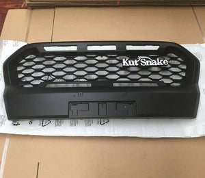 Front Mesh Grill for Ford Ranger PX3 Wildtrak Kut Snake Raptor Style Matte Black Grille