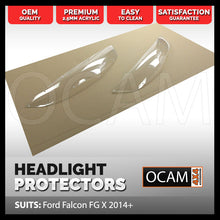 Load image into Gallery viewer, OCAM Headlight Protectors for Ford Falcon FG X 2014+ Lamp Covers
