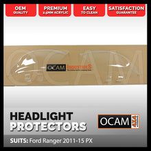 Load image into Gallery viewer, OCAM Headlight Protectors for Ford Ranger PX 2011-2015 Lamp Covers
