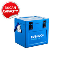 Load image into Gallery viewer, EvaKool Icekool 24L Icebox 25mm-Thick Insulation Polyethylene Material IK024
