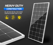 Load image into Gallery viewer, ATEM 250W Solar Panel Kit Mono Fixed Caravan Camping Power Battery Charging 12V
