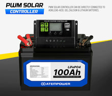 Load image into Gallery viewer, ATEM 250W Solar Panel Kit Mono Fixed Caravan Camping Power Battery Charging 12V
