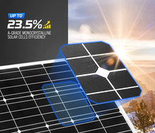 Load image into Gallery viewer, ATEM 250W Solar Panel Kit Mono Fixed Caravan Camping Power Battery Charging 12V
