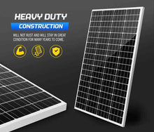 Load image into Gallery viewer, ATEM 130W Solar Panel Kit Mono Generator Caravan Camping Power Battery Charging 12V
