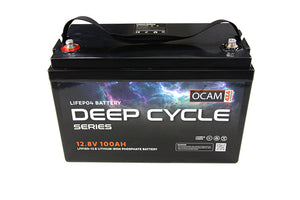 100Ah LiFePo4 Lithium Deep Cycle Battery 12.8V, With BMS - 3 Years Warranty