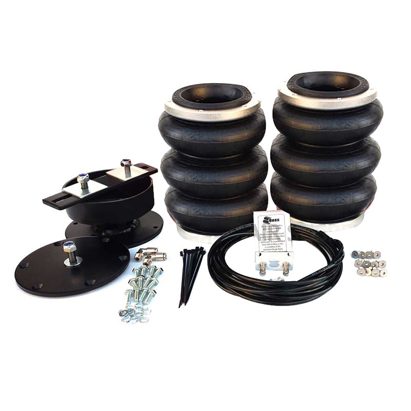 Boss Air NIssan Patrol Y62 Rear Coil Delete, Airbag Replacement Kit LA-77