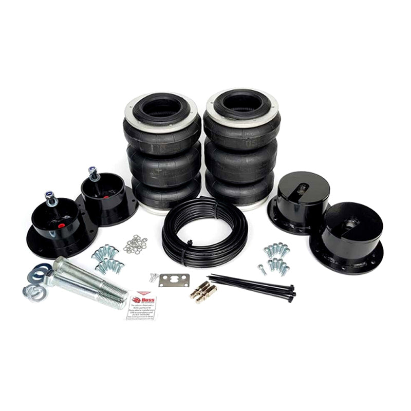 Boss Tripple Airbag Suspension Load Assist Kit for Volkswagen Amarok 2009-03/2023, Suits Raised Height, LA-T25