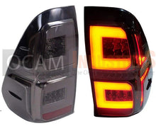 Load image into Gallery viewer, LED Tail Lights Upgrade For Toyota Hilux N80, 2015-Current LH &amp; RH Side in Black
