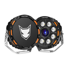 Load image into Gallery viewer, Lightfox Pair 9inch Osram Laser LED Driving Lights 1Lux 2226m 15046 Lumens
