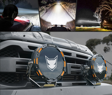 Load image into Gallery viewer, Lightfox Pair 9inch Osram Laser LED Driving Lights 1Lux 2226m 15046 Lumens
