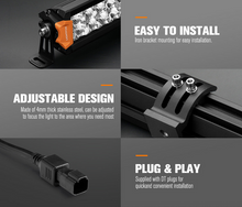 Load image into Gallery viewer, Lightfox Rigel Series 12inch Osram LED Light Bar 1Lux 337m 8320 Lumens

