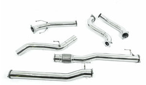 ISUZU D-MAX (2021-2025) 3L TURBO DIESEL 3" STAINLESS STEEL TURBO BACK (DPF DELETE) EXHAUST