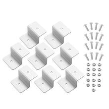 Load image into Gallery viewer, 8pcs Z Style Solar Panel Mounting kits Aluminum Alloy Brackets
