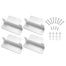 Load image into Gallery viewer, 4pcs Z Style Solar Panel Mounting kits Aluminum Alloy Brackets
