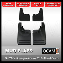 Load image into Gallery viewer, Mud Flaps Guards for Volkswagen Amarok 01/2010-04/2023 Front/Rear Flared Guards 4WD 4x4
