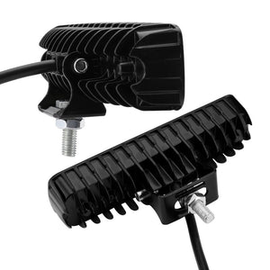 2 x 6" inch LED Lights 18 Watts White Spread