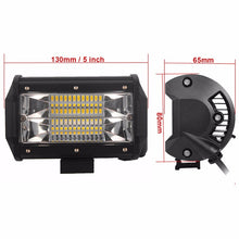 Load image into Gallery viewer, 2 x 5&quot; LED Ultra Spread White Flood Driving Light Bar 24 Watt Each
