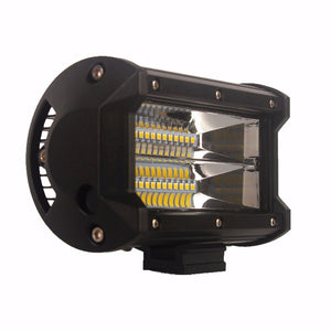 2 x 5" LED Ultra Spread White Flood Driving Light Bar 24 Watt Each