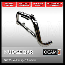 Load image into Gallery viewer, OCAM Nudge Bar For Volkswagen Amarok Grille Guard, Airbag Compliant
