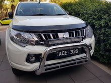 Load image into Gallery viewer, Nudge Bar For Mitsubishi Triton MQ 05/2015-10/2018 Airbag Compliant Stainless
