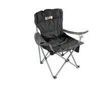 Load image into Gallery viewer, OCAM Camping Chair - Folding Outdoor Camping Chair 4X4 Black Material

