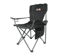 Load image into Gallery viewer, OCAM Camping Chair - Folding Outdoor Camping Chair 4X4 Black Material
