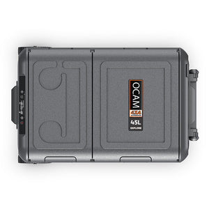 OCAM Explore 45 Litre Portable Camping Fridge Freezer, Dual Zone, 3-Year Warranty