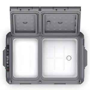 OCAM Explore 45 Litre Portable Camping Fridge Freezer, Dual Zone, 3-Year Warranty